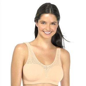 NWT Bali CC99 Comfort Revolution Nude Bra Fits 32B 32C 32D 34B